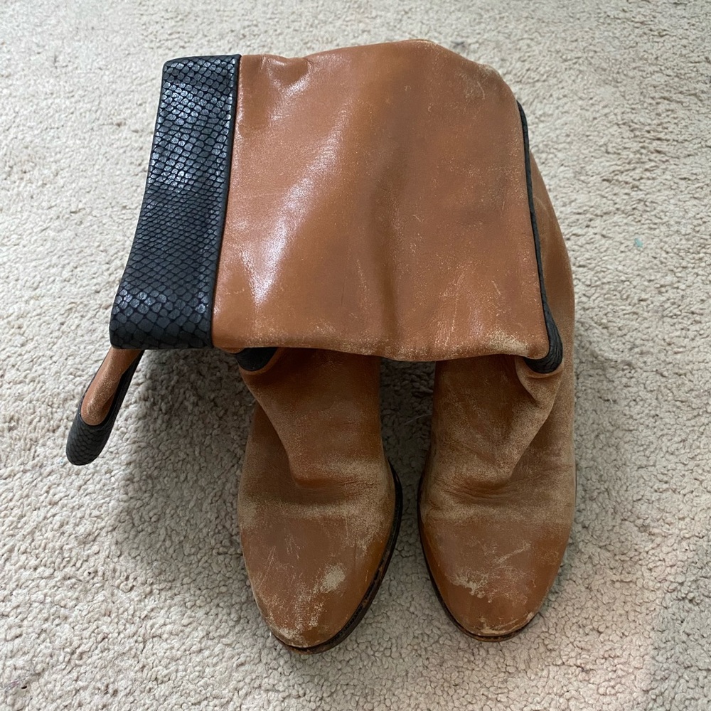 Vintage 1980s Brown Boots